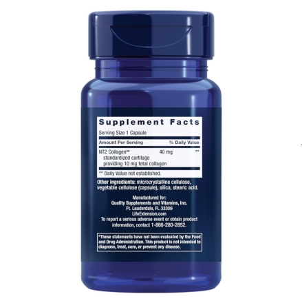 Коллаген  Life Extension NT2 Collagen  (60 caps)