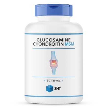 Купить Глюкозамин Хондроитин для суставов SNT Glucosamine Chondroitin MSM (90 таб.)