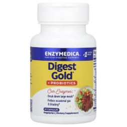 Таблетки для пищеварения ENZYMEDICA Digest Gold   (45 caps)
