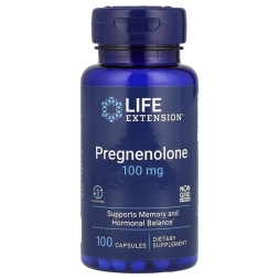 Специальные добавки Life Extension Pregnenolone 100 mg  (100 caps.)