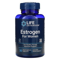 Женские витамины Life Extension Life Extension Estrogen For Women 30 veg tabs  (30 tabs)