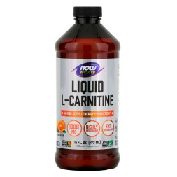 Л-карнитин жидкий NOW L-Carnitine Liquid   (473 мл)