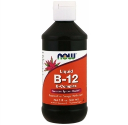 Витамины группы Б NOW B-12 B-Complex Liquid   (237 мл)