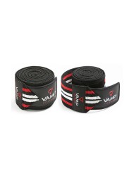 Коленные бинты VAMP PS-3700 Knee Wraps  (Array / Черно-красный)