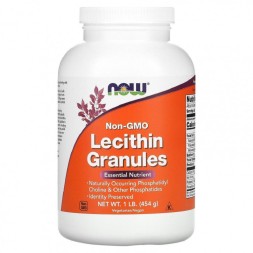 Гепатопротекторы для печени NOW Lecithin Granules  (454 г)