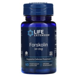 Общее укрепление организма Life Extension Life Extension Forskolin 10 mg 60 vcaps  (60 vcaps)