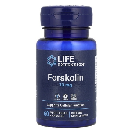 Липотропики Life Extension Forskolin 10 mg  (60 капс.)
