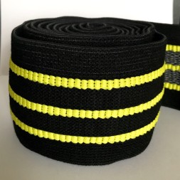 Спортивная экипировка и одежда SPF Knee Wraps 201  (Array / Черно-желтый)