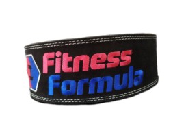 Ремни и пояса для тренировок Fitness Formula PWR-6054 Ремень из кожи с карабином 
