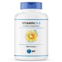 Витамин Д (Д3) SNT SNT Vitamin D3 5 000 IU 400 softgels  (400 капс)