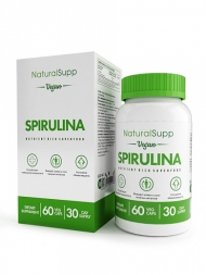 Спирулина  NaturalSupp Spirulina Vegan 60 капс 