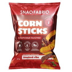 Полезный перекус SNAQ FABRIQ CORN STICKS кукурузные палочки  (60 г)
