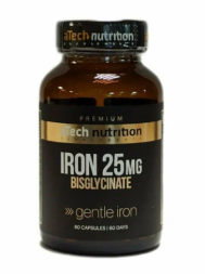 Железо THORNE Iron Bisglycinate 25 mg   (60 caps.)