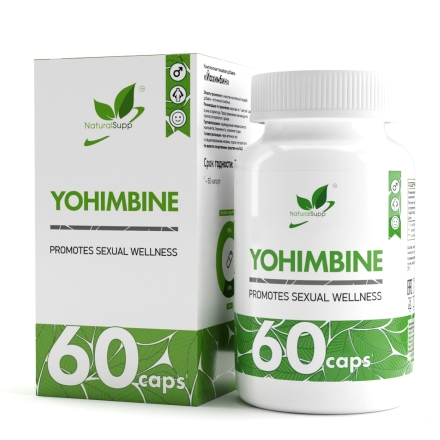 Йохимбин Natural Supp Yohimbine 60 капс 