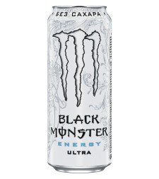 Энергетический напиток Monster Energy Black Ultra  (500 мл)
