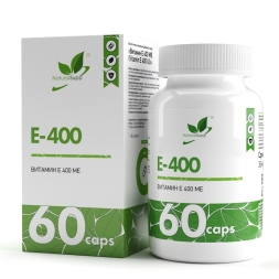 Отдельные витамины Natural Supp Vitamin Е 400 60 капс ЧЗ 