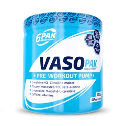 Питание для фитнеса 6PAK Nutrition VASO PAK  (320g)