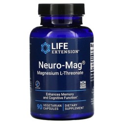 Минералы Life Extension Life Extension Neuro-Mag 90 vcaps  (90 vcaps)
