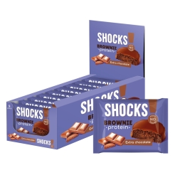 Полезный перекус FitnesShock Protein Brownie   (50 г)
