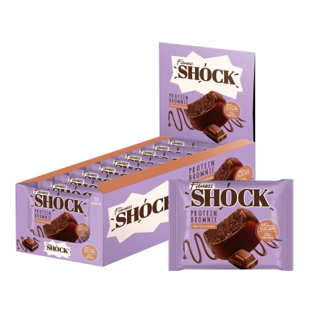 Полезный перекус FitnesShock Protein Brownie   (50 г)