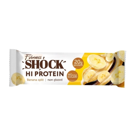 Протеиновые батончики  FitnesShock Hi Protein батончик неглазированный   (60 гр.)