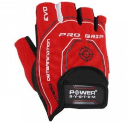 Мужские перчатки для фитнеса и тренировок Power System PS-2260 EVO   (Красные)