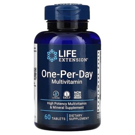 Поливитамины Life Extension Life Extension One-Per-Day Multivitamin 60 tabs  (60 tabs)