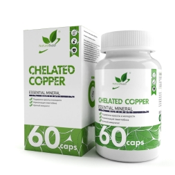 Медь (Cooper) Natural Supp Хелат Меди  Acid 60 капс ЧЗ 