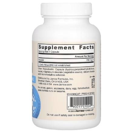 Инозитол Jarrow Formulas Inositol 750 mg   (100 vcaps)