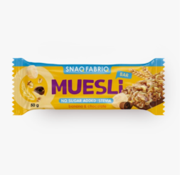 Мюсли SNAQ FABRIQ Muesli Bar с молочным шоколадом  