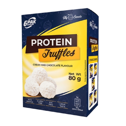 Конфеты без сахара 6PAK Nutrition Protein Truffles  (80 г)