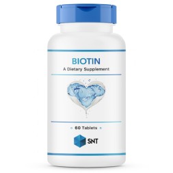 Биотин SNT Biotin 10000 mcg  (60 tabs)