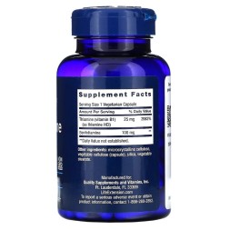 Витамины группы B Life Extension Benfotiamine with Thiamine 100 mg   (120 vcaps)