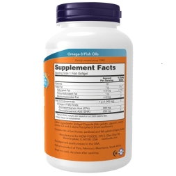 Омега 3 NOW Ultra Omega-3   (180 softgels)