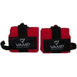 Кистевые бинты VAMP Wrist Wraps RE-3601  (Array / Красный)