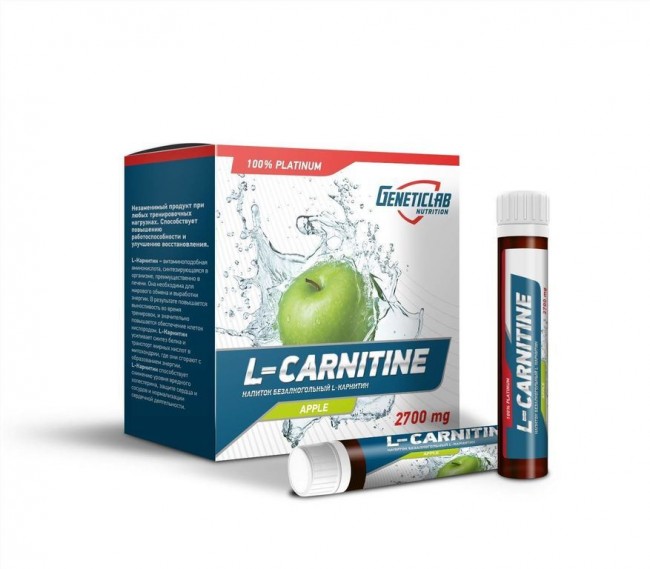 L-Carnitine 2700 мг (25 мл) купить л-карнитин в ампулах (порционный ...