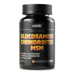 Глюкозамин Хондроитин VP Laboratory Glucosamine Chondrotine MSM  (90 таб)