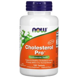 Общеукрепляющий препарат NOW Cholesterol Pro  (120 таб)