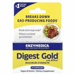 Таблетки для пищеварения ENZYMEDICA Digest Gold   (21 капс.)
