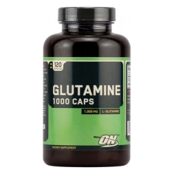 Аминокислоты в таблетках и капсулах Optimum Nutrition Glutamine  (120 капс)