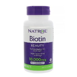 Биотин Natrol Biotin 10,000 мкг  (100 таб)