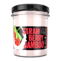 Низкокалорийные джемы и крема Mr.Djemius ZERO Сливочный крем Strawberry Jamboo   (290g.)