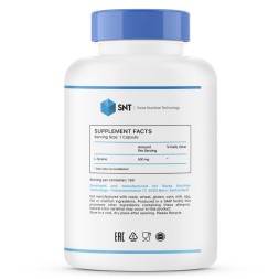 Отдельные аминокислоты SNT SNT L-Tyrosine 500mg 180 caps  (180 капс)