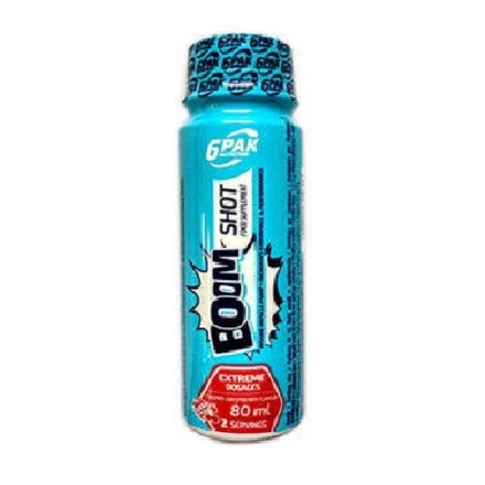 Азотники для пампинга и стимуляции 6PAK Nutrition 6PAK Nutrition BOOM shot 80ml.  (80 ml)