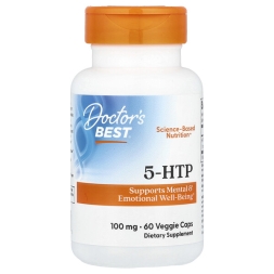 5 гидрокситриптофан Doctor's Best 5-HTP 100 mg  (60 vcaps)