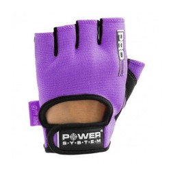 Женские перчатки для фитнеса Power System PS-2250 перчатки  (Сиреневый)