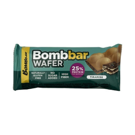 Протеиновые вафли BombBar WAFER батончик вафельный 1x20  (32 г)