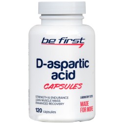 DAA (Д-аспаргиновая кислота) Be First Be First D-Aspartic acid 120 caps 