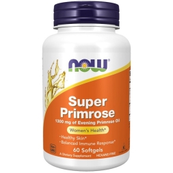 Женские витамины NOW Super Primrose 1300 mg   (60 Softgels)