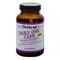 Спортивные витамины Twinlab Daily One Caps without IRON  (180 капс)